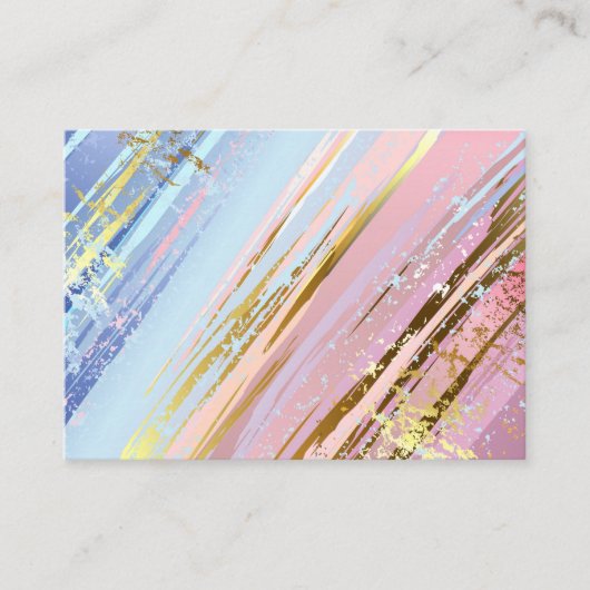 Textured Pink Background Visitenkarte (Vorderseite)