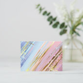 Textured Pink Background Visitenkarte (Stehend Vorderseite)