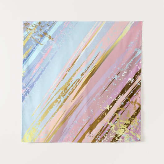 Textured Pink Background Wandteppich (Vorderseite)