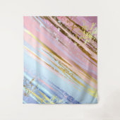 Textured Pink Background Wandteppich (Vorderseite)