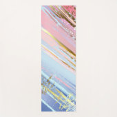 Textured Pink Background Yogamatte (Vorderseite)