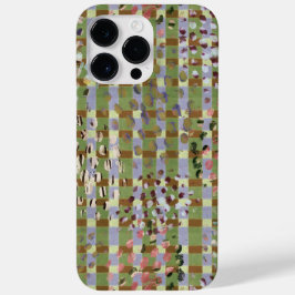 Textured Pointillism Grid Pattern Artwork Case-Mate iPhone 14 Pro Max Hülle