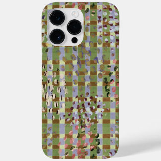Textured Pointillism Grid Pattern Artwork Case-Mate iPhone 14 Pro Max Hülle