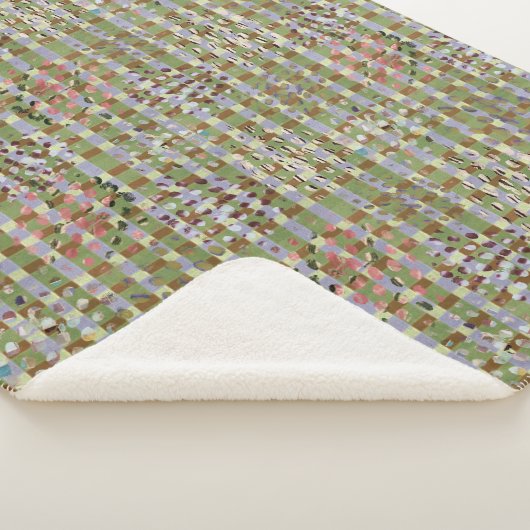 Textured Pointillism Grid Pattern Artwork Sherpadecke (3/4)