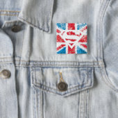 Textured S-Shield Over Flag Button (Beispiel)