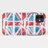 Textured S-Shield Over Flag Case-Mate iPhone Hülle (Rückseite (Horizontal))