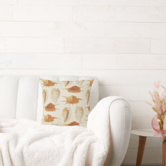 Textured Seashells Kissen