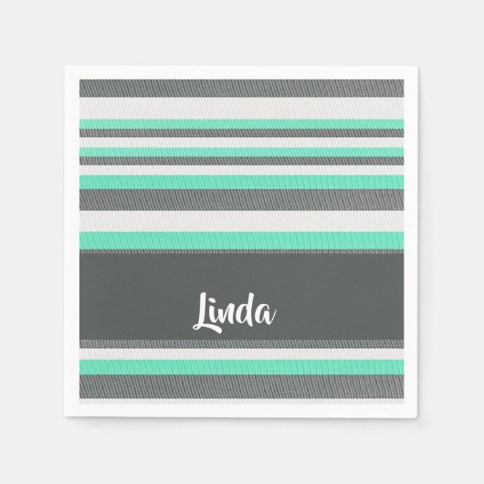 Textured stripes pattern serviette (Vorderseite)