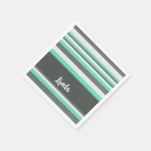 Textured stripes pattern serviette (Ecke)