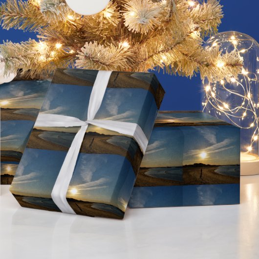 Textured Sunset von Shirley Taylor Geschenkpapier (Feiertage)