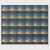 Textured Sunset von Shirley Taylor Geschenkpapier (Flach)