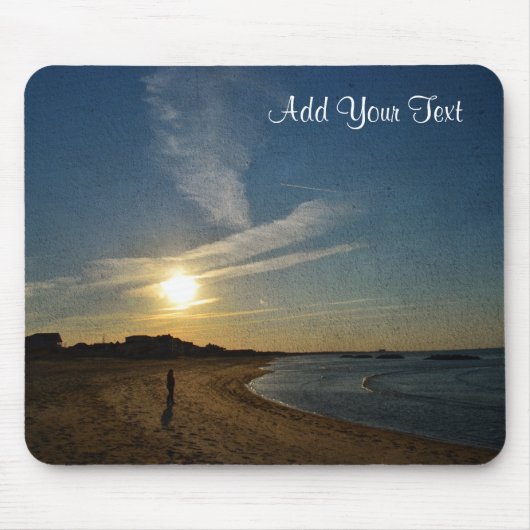 Textured Sunset von Shirley Taylor Mousepad (Vorne)