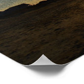 Textured Sunset von Shirley Taylor Poster (Ecke)