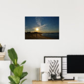 Textured Sunset von Shirley Taylor Poster (Heimbüro)