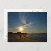 Textured Sunset von Shirley Taylor Postkarte (Vorne/Hinten)