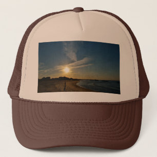 Textured Sunset von Shirley Taylor Truckerkappe