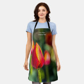 Textured Tulip Garden Schürze (Getragen)