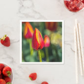 Textured Tulip Garden Serviette (Beispiel)