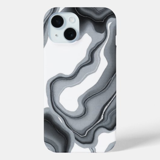 Textured Tweed Phone Case for iPhone (Rückseite)