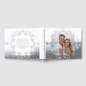 Textured Wedding Foil Guestbook Elegantes Gästebuc Gästebuch (Voll)