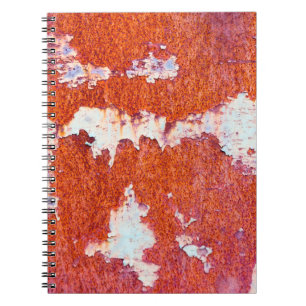 Texturegrunge aus rostfreiem Metall, texturiert, a Notizblock
