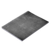 Texturenkalkboard Vintag rustikal Notizblock (Linke Seite)