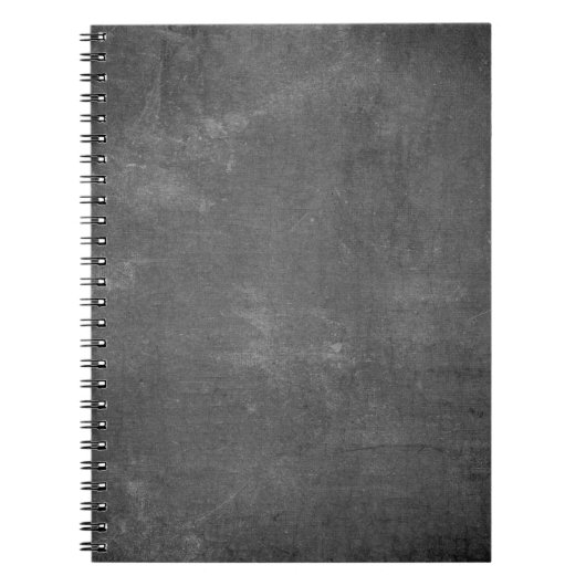 Texturenkalkboard Vintag rustikal Notizblock (Vorderseite)