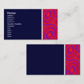 Texturenton (Resonat) - Maßgeschneiderte Visitenkarte (Vorne/Hinten)