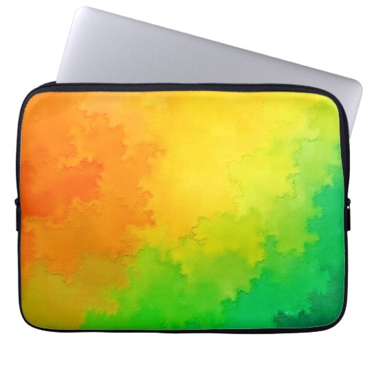 Texturfarbenmischung Laptopschutzhülle (Vorderseite)