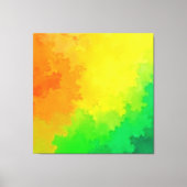 Texturfarbenmischung Leinwanddruck (Vorderseite)