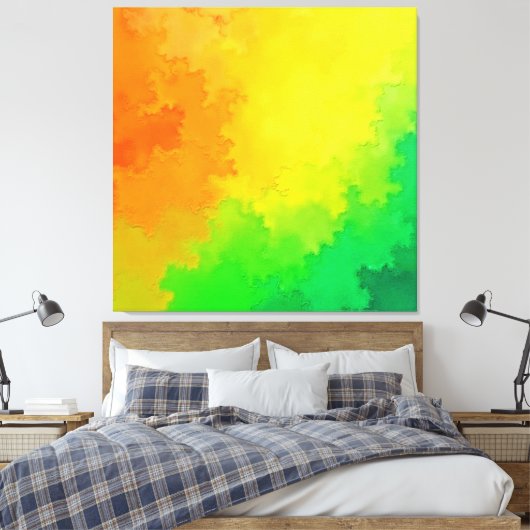 Texturfarbenmischung Leinwanddruck (Insitu (Schlafzimmer))