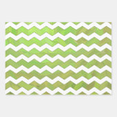 Texturgrüne Farbmuster Geschenkpapier Set (Vorderseite 2)