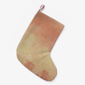 Texturhintergrundmalerei Kleiner Weihnachtsstrumpf (Vorderansicht (hängend))