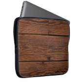 Texturholzkorn, gewaschen laptopschutzhülle (Vorne Rechts)