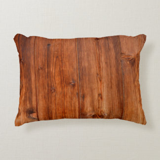 Texturholzkornstall überstanden dekokissen