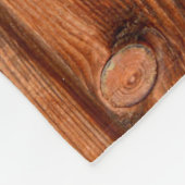 Texturholzkornstall überstanden fleecedecke (Ecke)