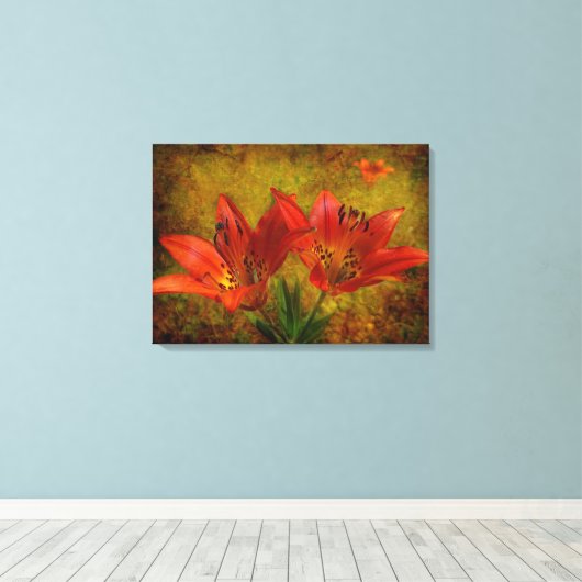 Texturicon Leinwanddruck (Insitu (Holzboden))