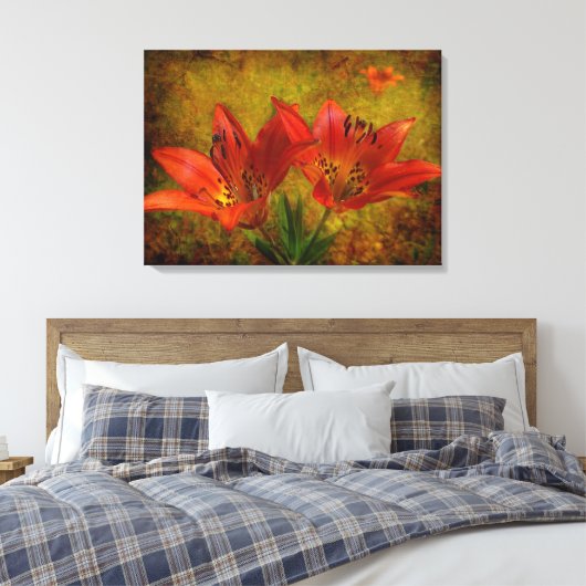 Texturicon Leinwanddruck (Insitu (Schlafzimmer))