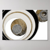 Texturiert Abstrakt 3 - Unerklärt Poster (Vorne)