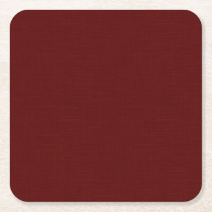 Texturiert dunkelrot, rot-braun. rechteckiger pappuntersetzer