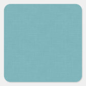 Texturiert hellblau. quadratischer aufkleber (Vorderseite)