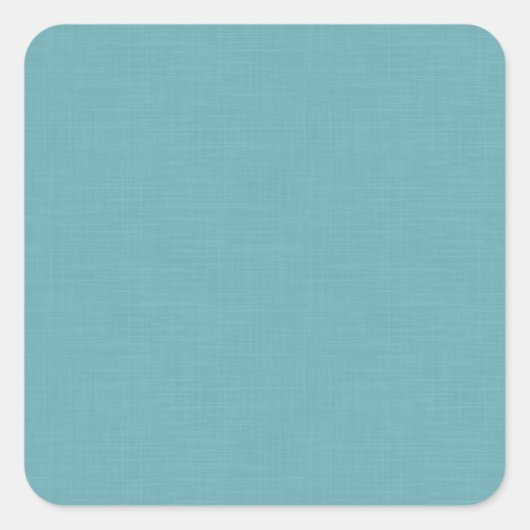Texturiert hellblau. quadratischer aufkleber (Vorderseite)