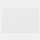 Texturiert massiv weiß. geschenkpapier set (Vorderseite 3)