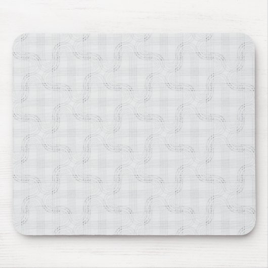 Texturiert massiv weiß. mousepad (Vorne)