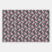 Texturierte Ananas-Muster Geschenkpapier Set (Vorderseite 2)