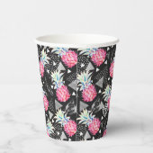 Texturierte Ananas-Muster Pappbecher (Rechts)