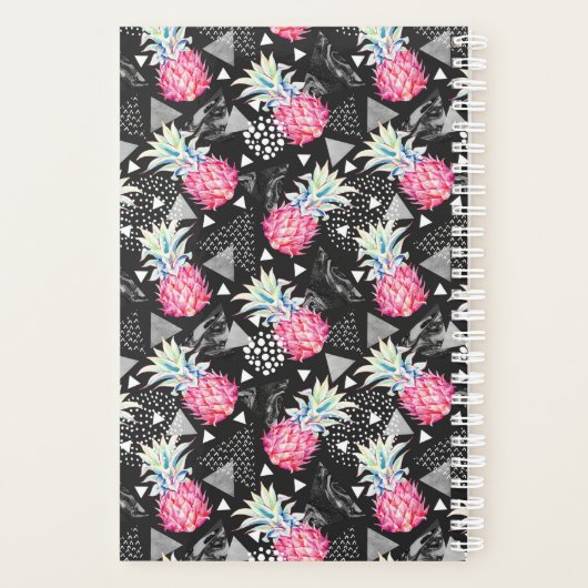 Texturierte Ananas-Muster Planer (Rückseite)