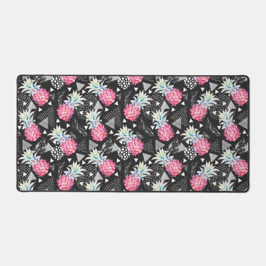 Texturierte Ananas-Muster Schreibtischunterlage (Vorderseite)