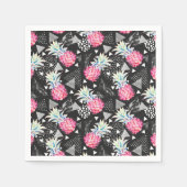 Texturierte Ananas-Muster Serviette (Vorderseite)