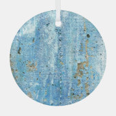 Texturierte Betonwand, Rostflecken. Ornament Aus Glas (Vorderseite)